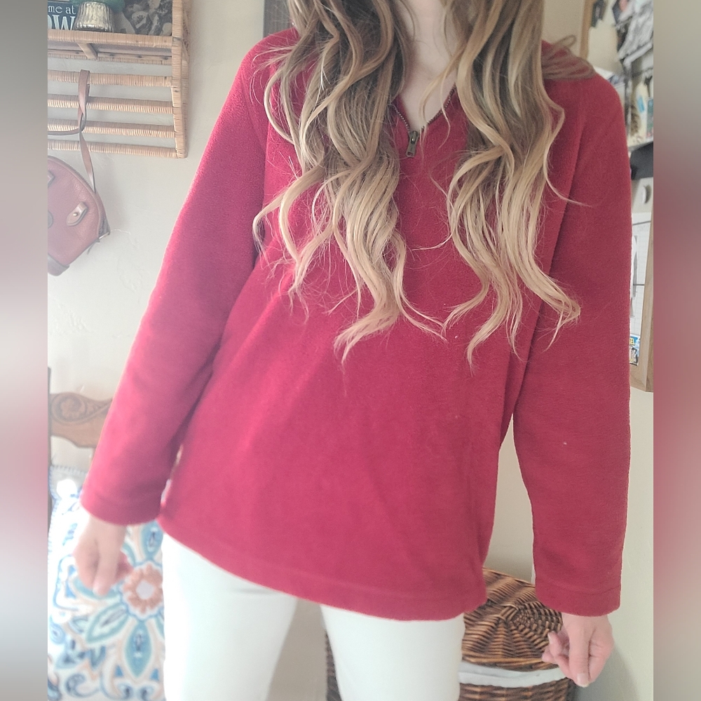 Lauren Ralph Lauren Red Sweater Size Medium